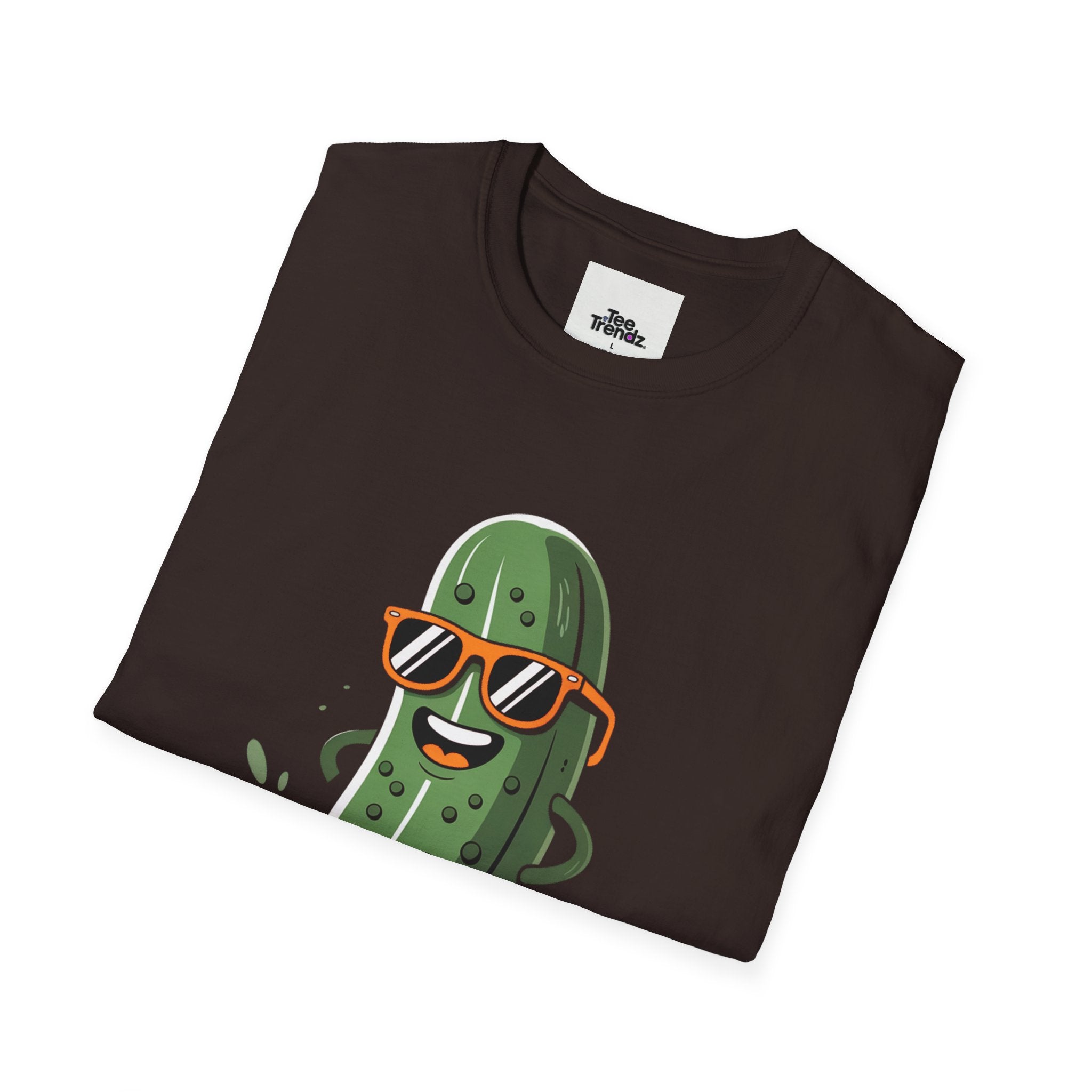 Cool Pickle Graphic T-Shirt — Sunglasses Pickle Funny Cute Tee