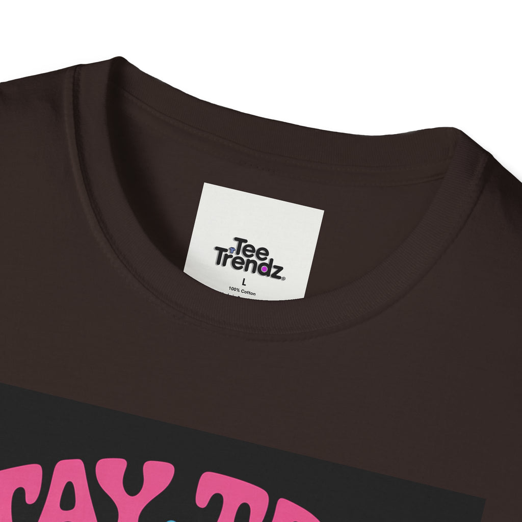 Stay True Mushroom T-Shirt — Psychedelic Colorful Fungi Graphic Tee