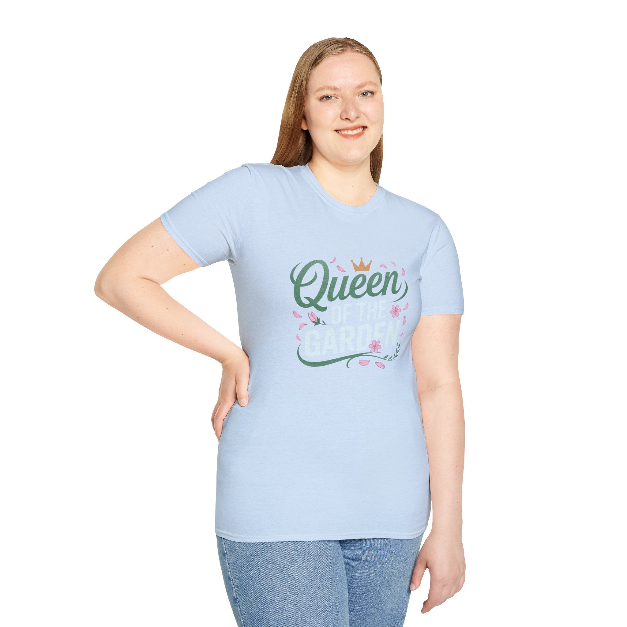 Queen of the Garden T-Shirt — Floral Gardener Gift