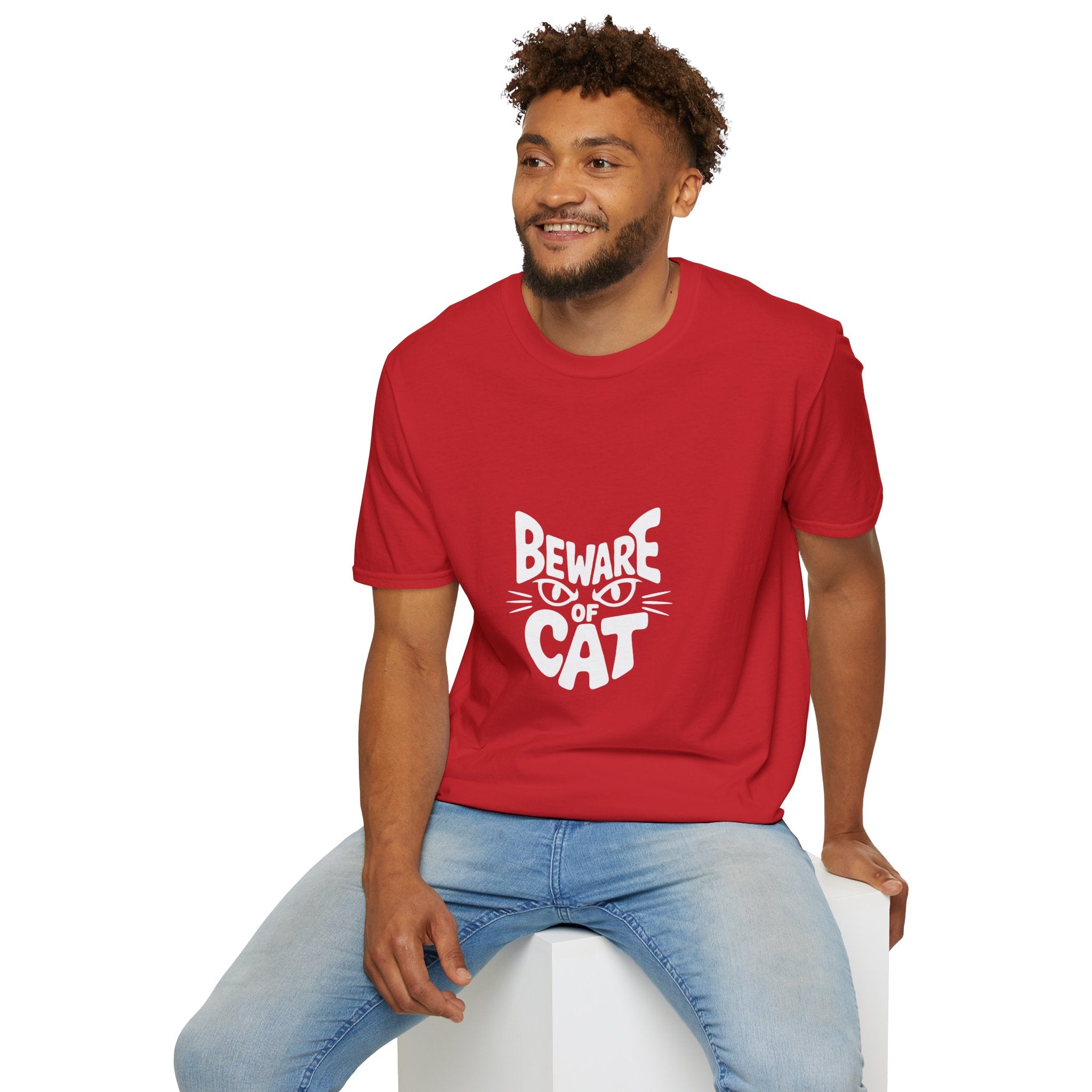 Beware of Cat T-Shirt — Funny Cat Lover Tee