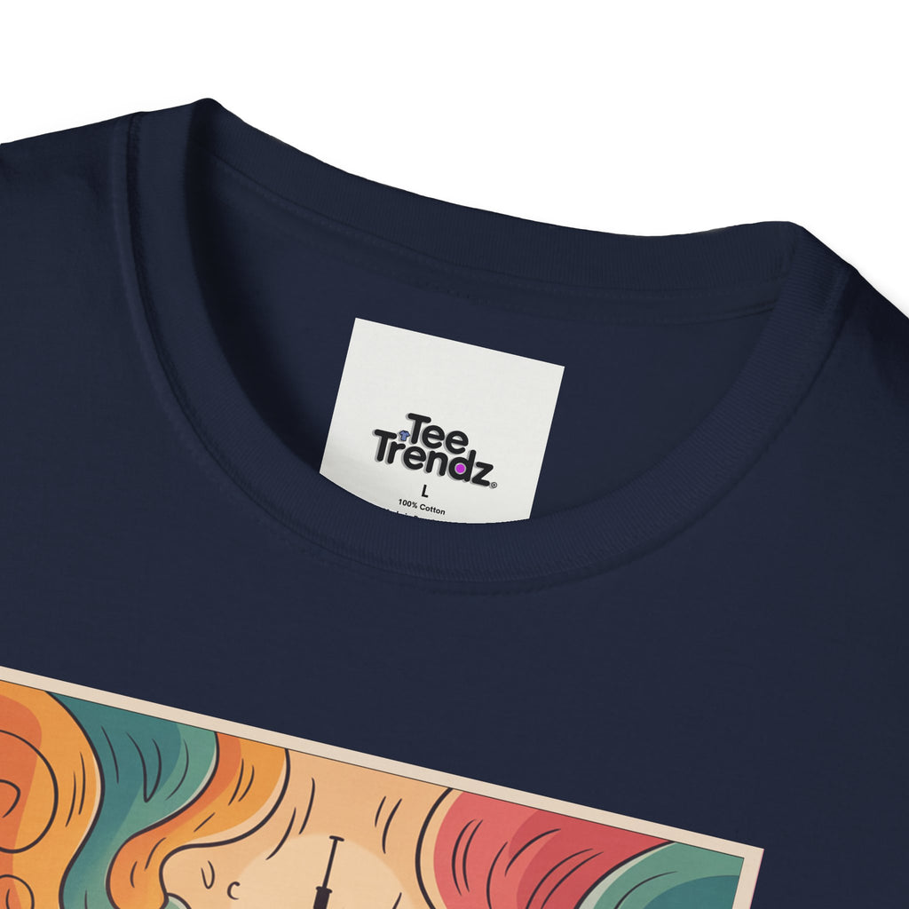 Eiffel Tower Retro Art T-Shirt — Vintage Paris Skyline Tee
