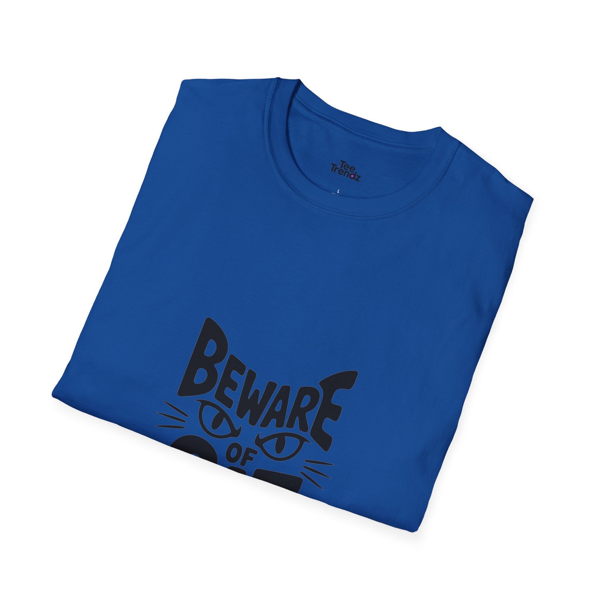 Beware of Cat T-Shirt — Funny Cat Lover Tee