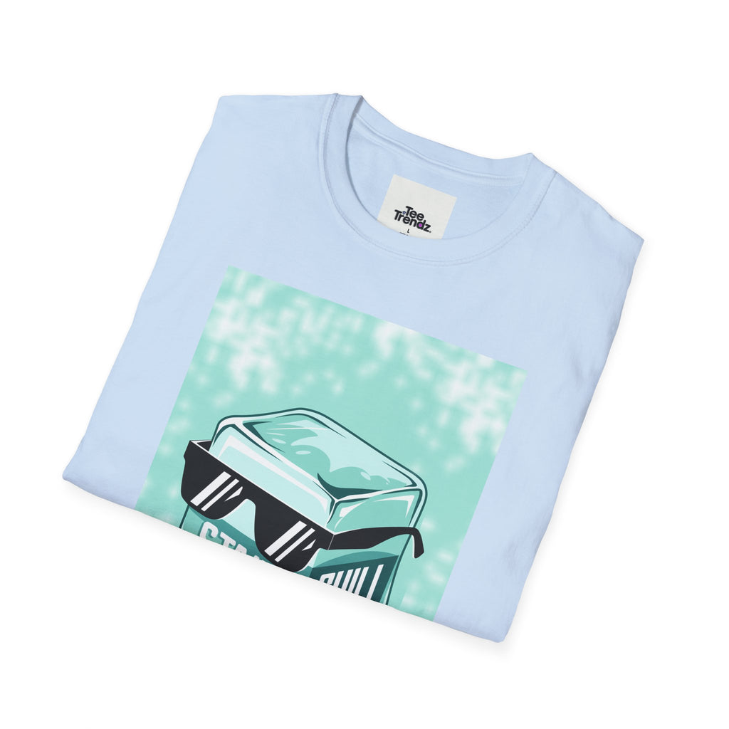 Stay Chill Ice Cube T-Shirt — Retro Sunglasses Graphic Tee