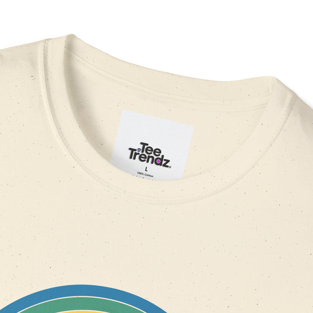 Pure Joy Dog T-Shirt – Playful Beagle Graphic Tee with Rainbow