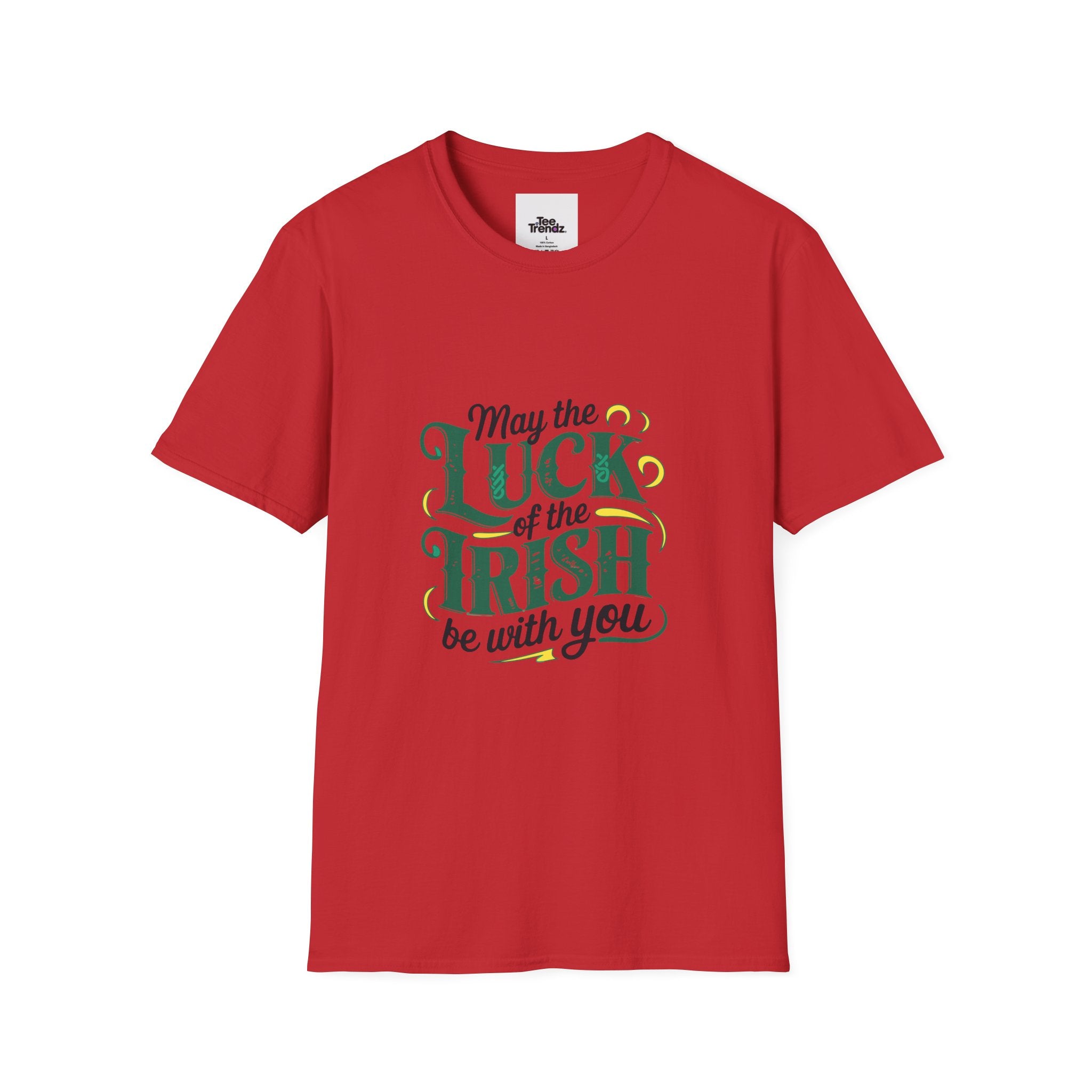 Luck of the Irish T-Shirt – "May the Luck of the Irish Be With You" St. Patrick’s Day Tee