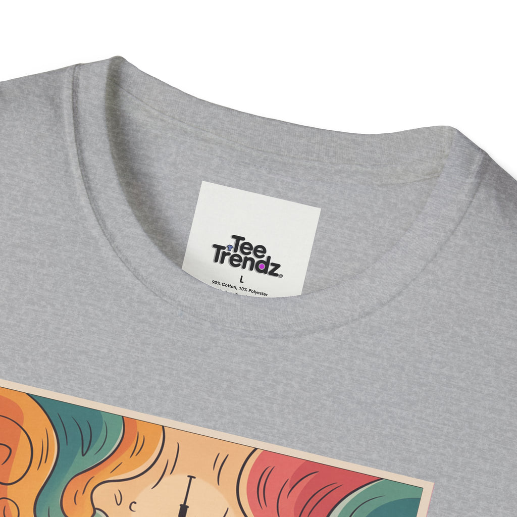Eiffel Tower Retro Art T-Shirt — Vintage Paris Skyline Tee