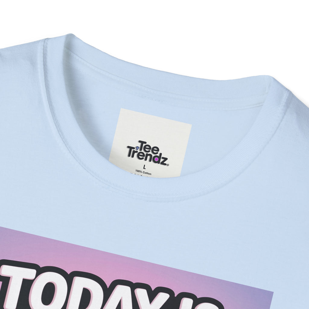 Funny Graphic T-Shirt – "Today Is Slap An Idiot Day" Cartoon Duck Tee