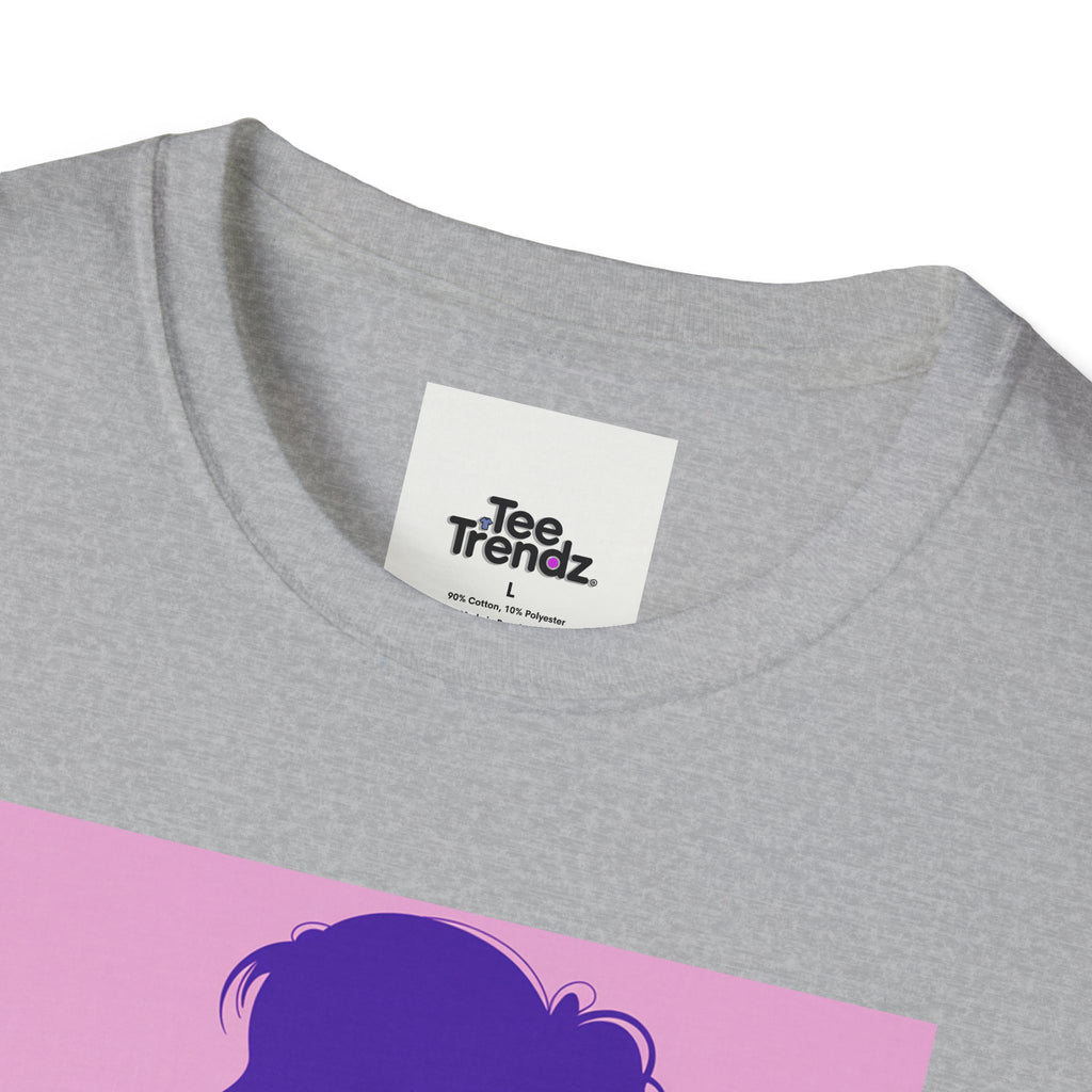 Floral Silhouette T-Shirt — Woman in Bloom Graphic Tee