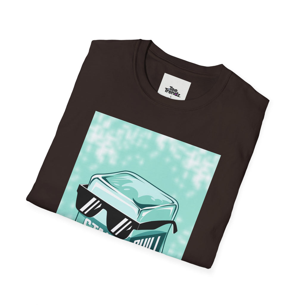 Stay Chill Ice Cube T-Shirt — Retro Sunglasses Graphic Tee