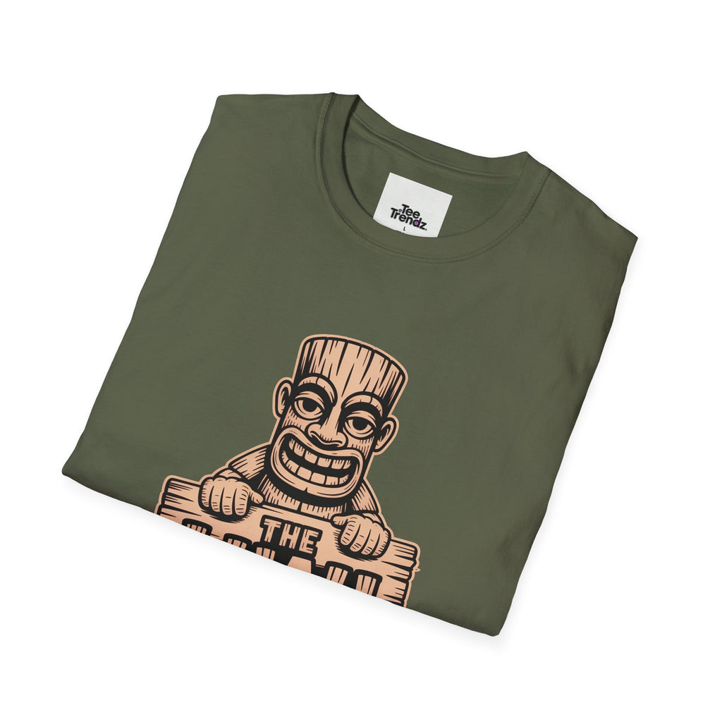 Luau T-Shirt — Vintage Tiki The Luau Graphic Tee (421 N. Rodeo, Beverly Hills)