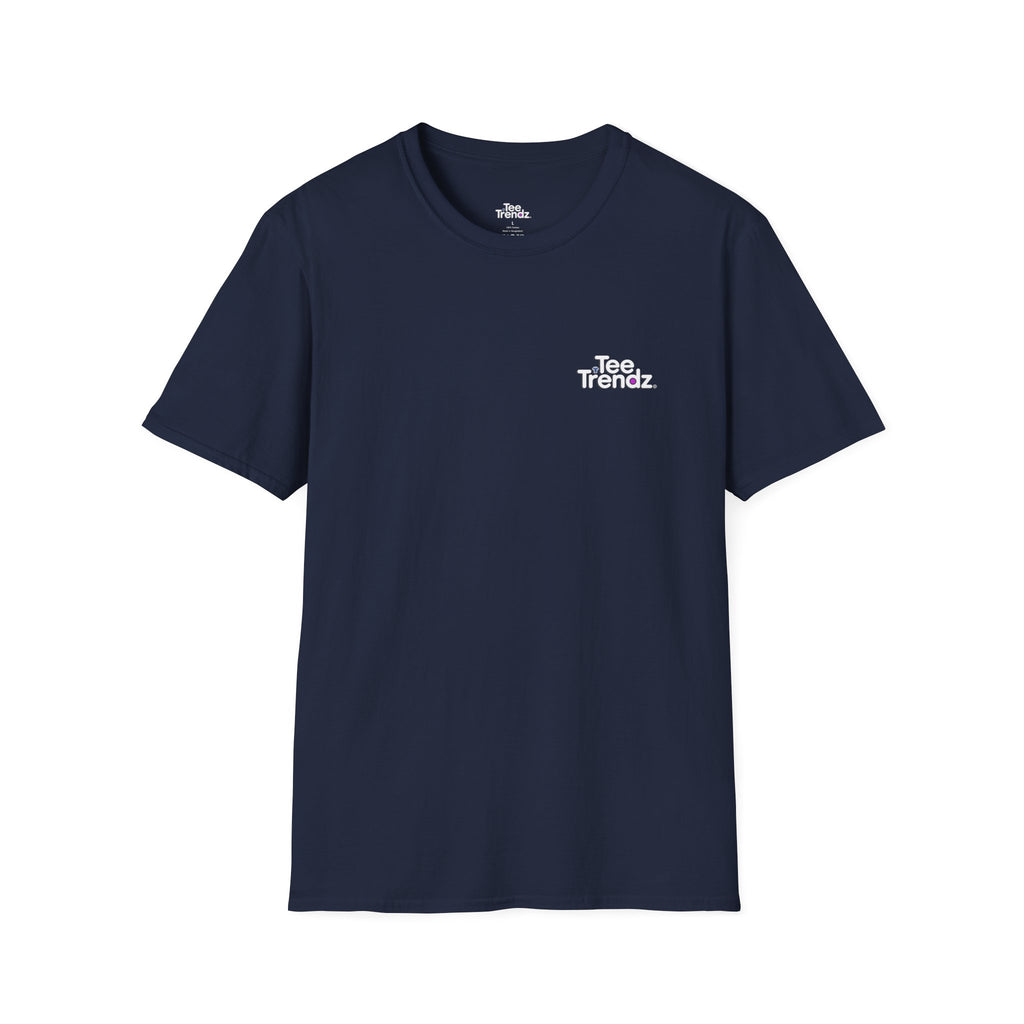 Zipper Reveal Dog Graphic T-Shirt