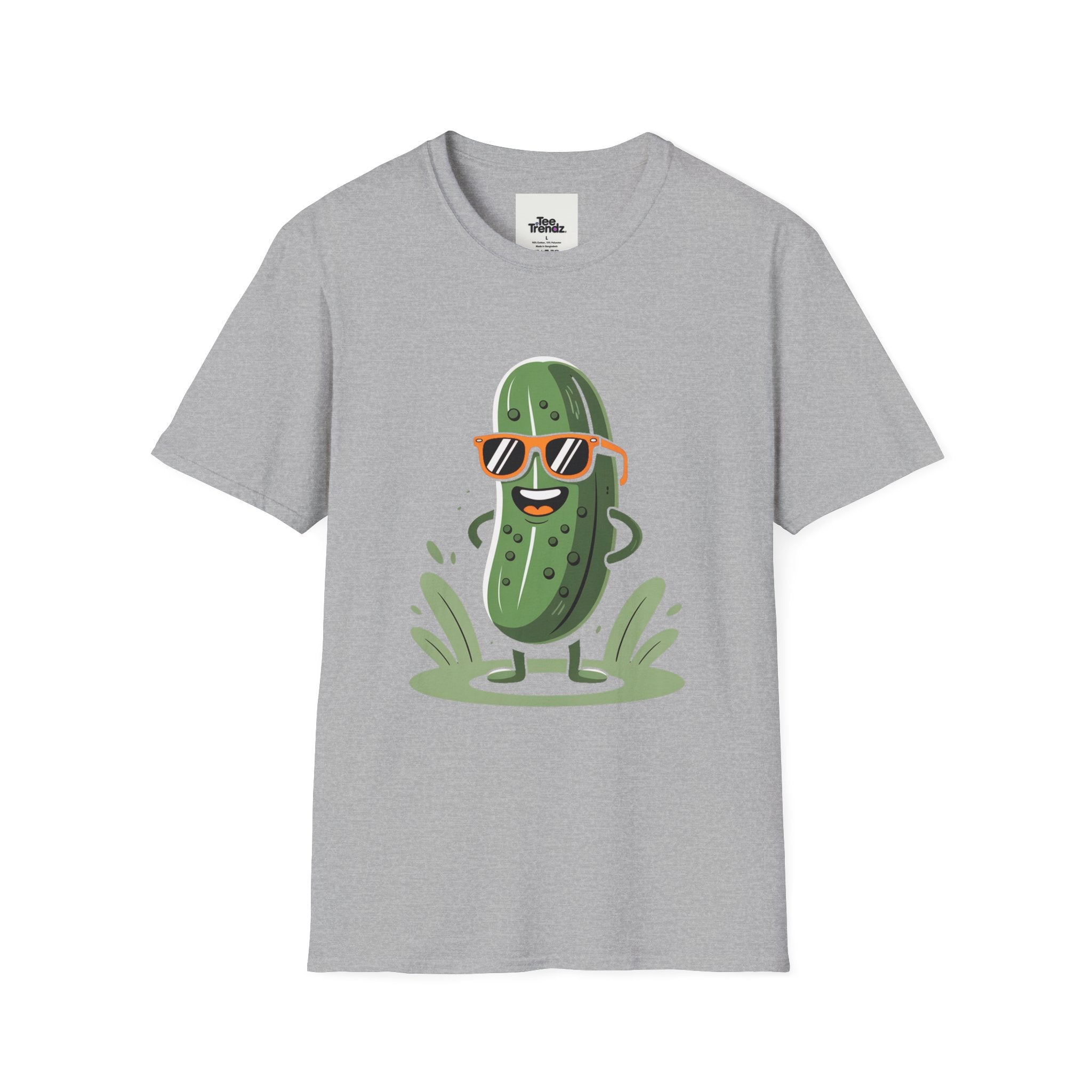 Cool Pickle Graphic T-Shirt — Sunglasses Pickle Funny Cute Tee