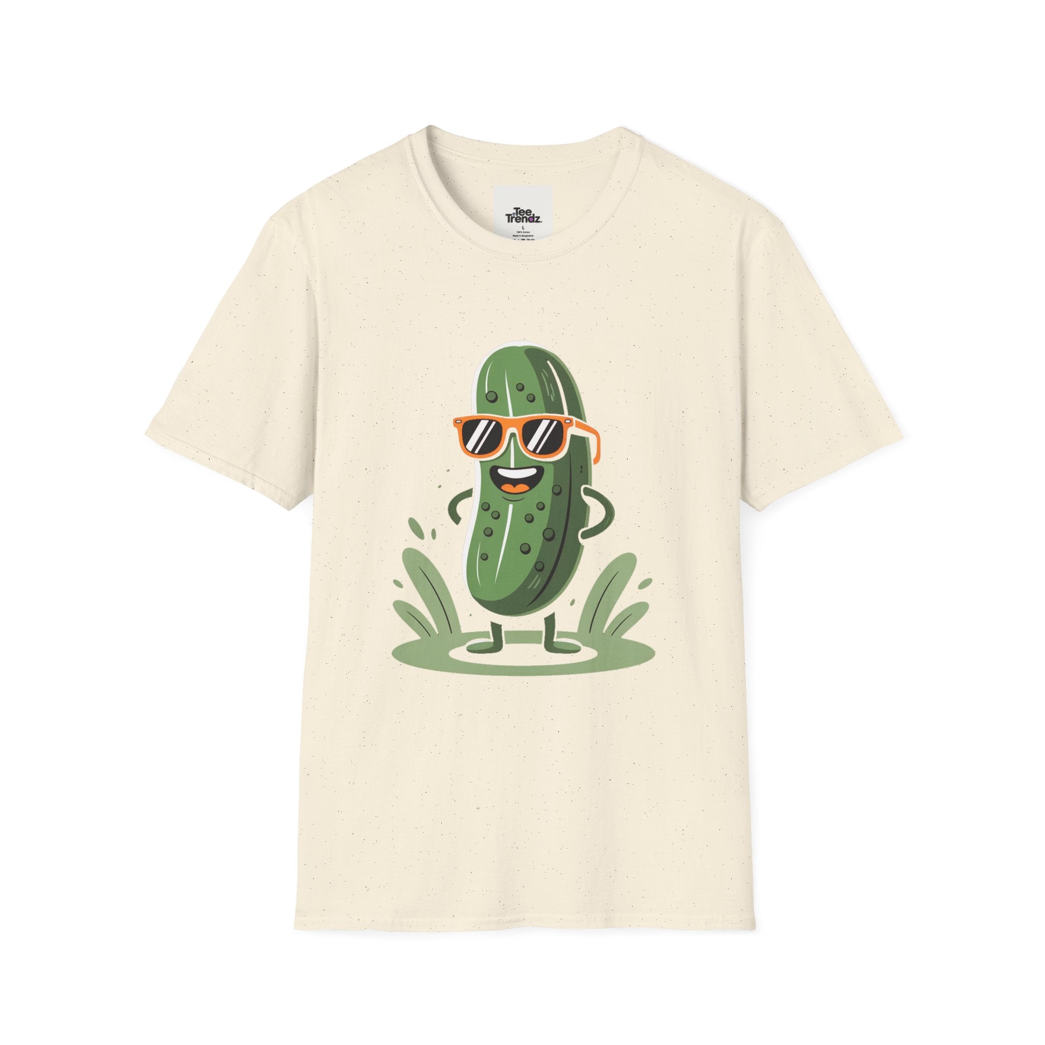 Cool Pickle Graphic T-Shirt — Sunglasses Pickle Funny Cute Tee