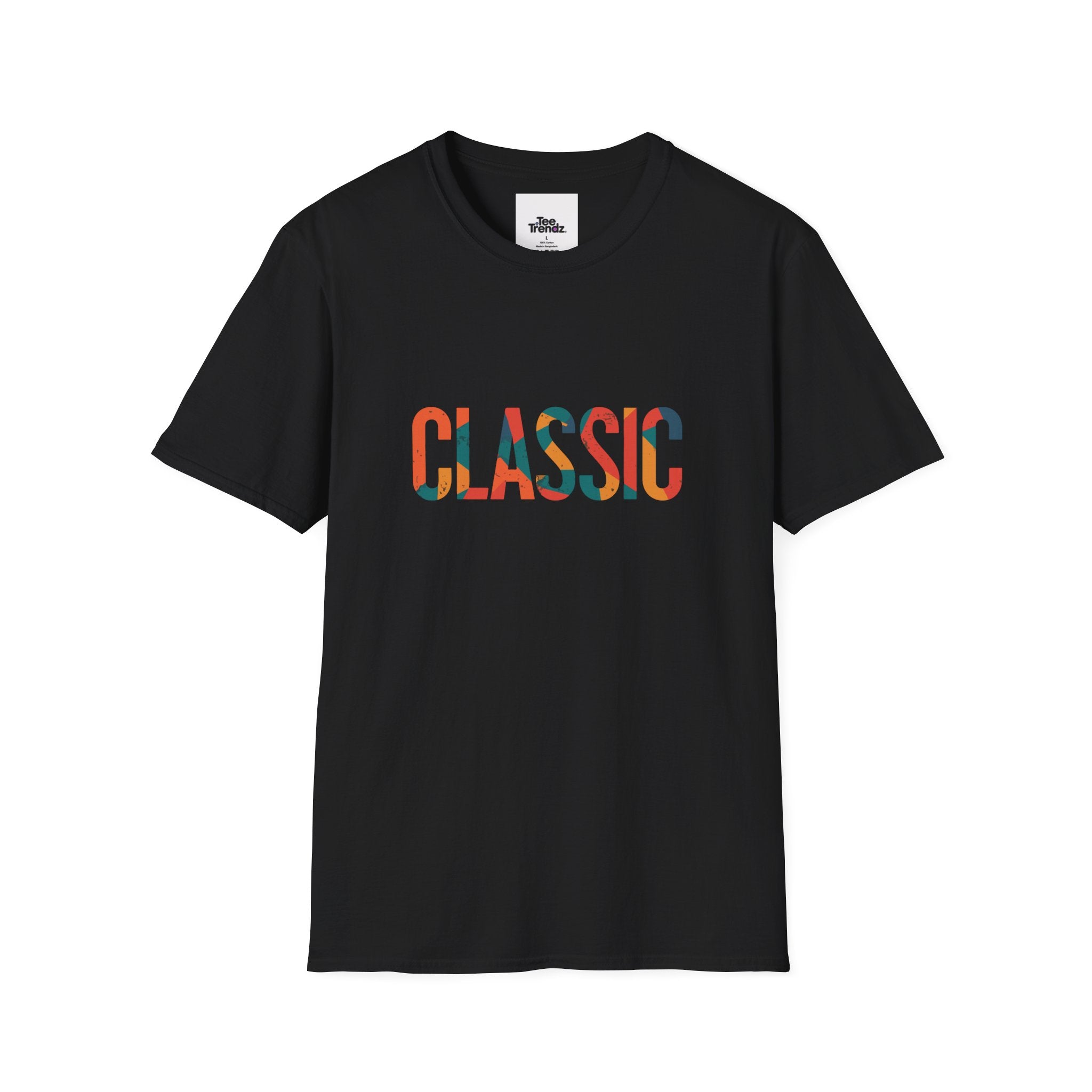 Classic Retro Text T-Shirt