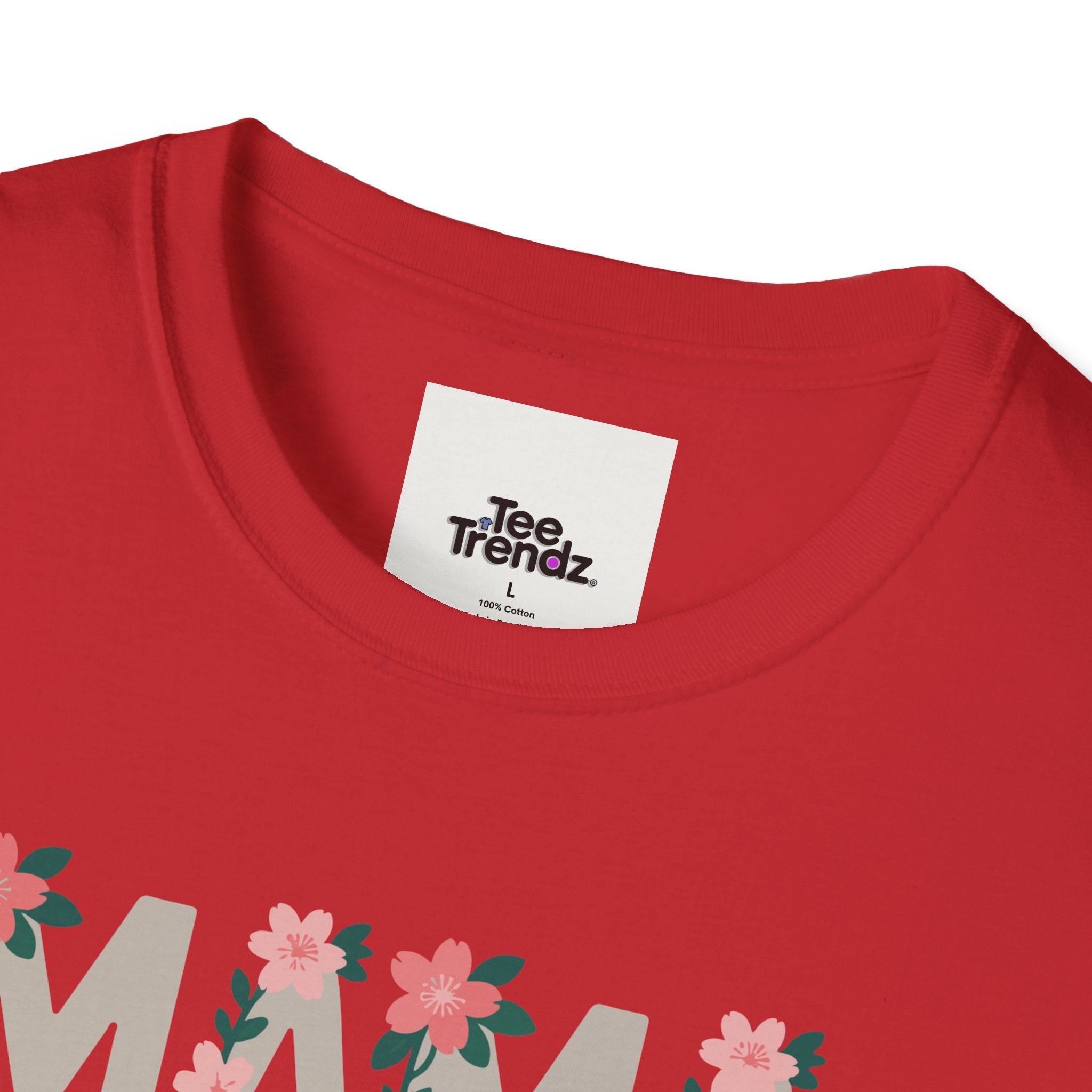 Mama Bear Floral T-Shirt — Mother's Day Mom Tee