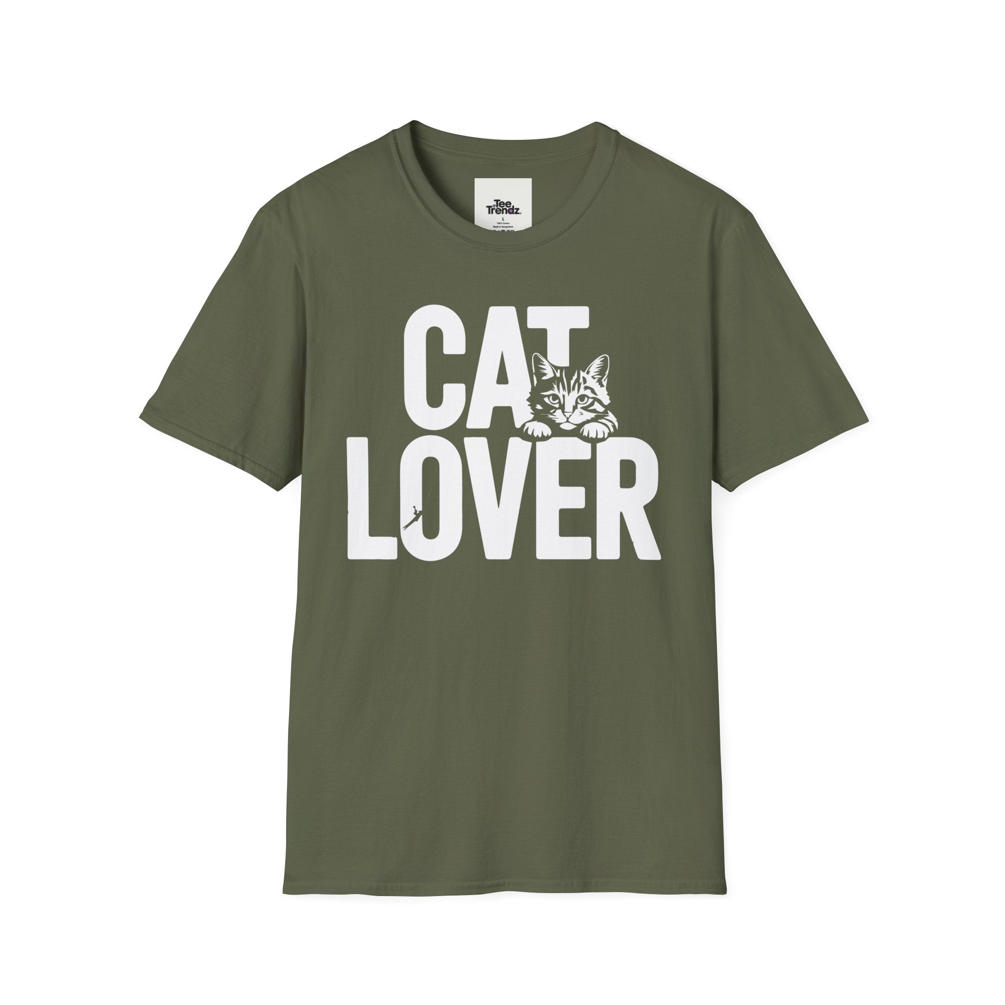 Cat Lover T-Shirt — Bold Graphic Tee for Cat Owners & Pet Lovers