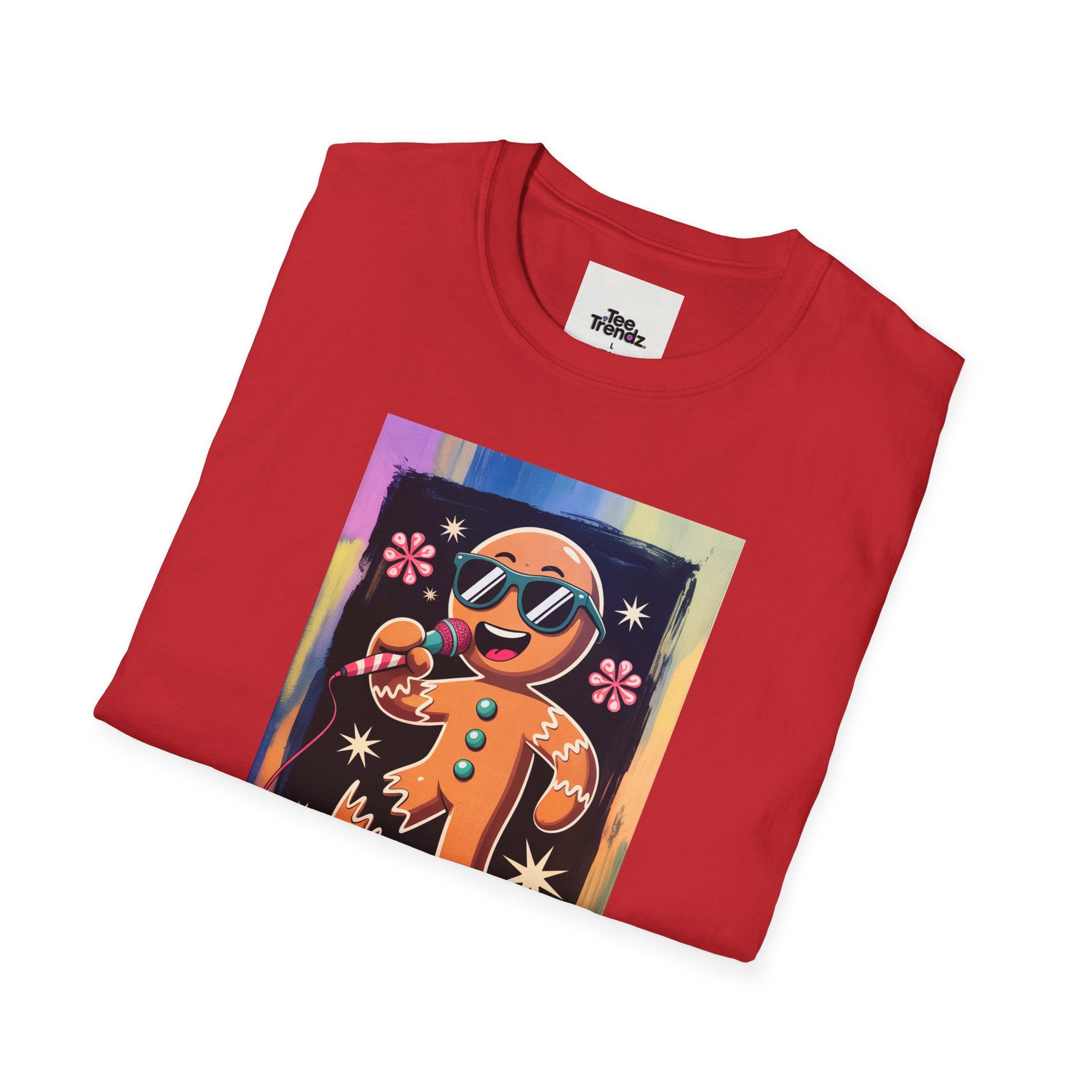 T-Shirt — 'Oh Snap!' Gingerbread Cookie Graphic Tee