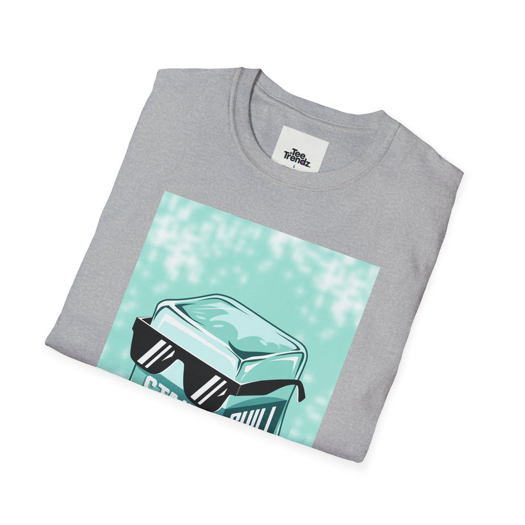Stay Chill Ice Cube T-Shirt — Retro Sunglasses Graphic Tee