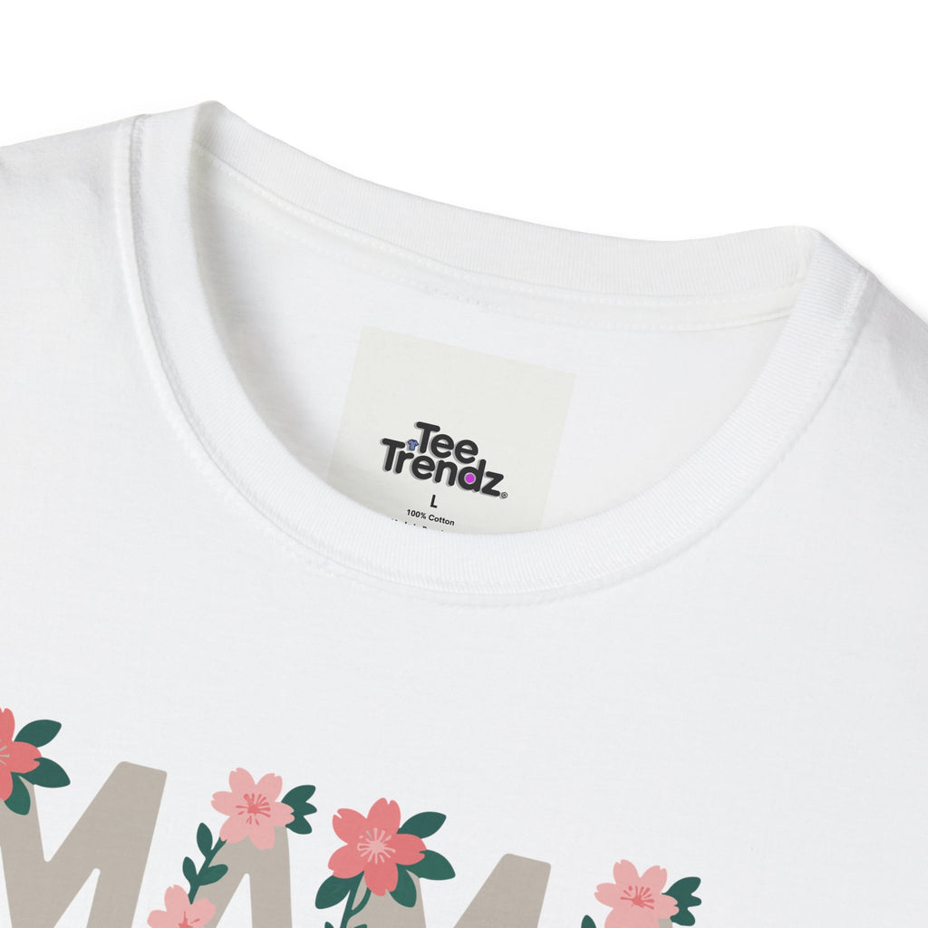 Mama Bear Floral T-Shirt — Mother's Day Mom Tee