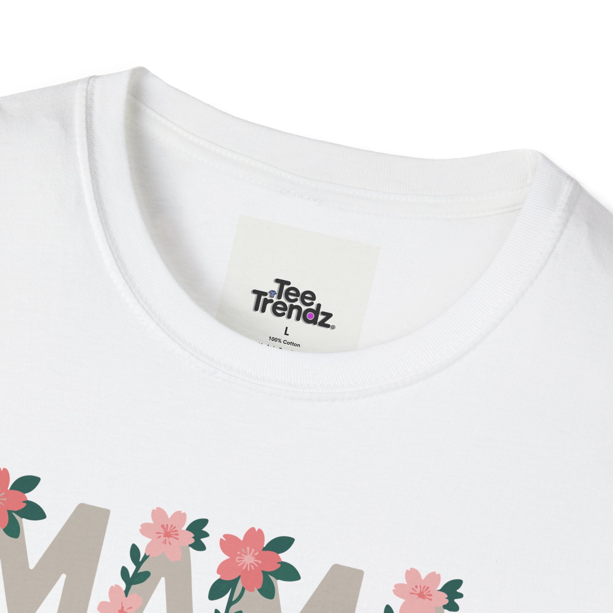 Mama Bear Floral T-Shirt — Mother's Day Mom Tee