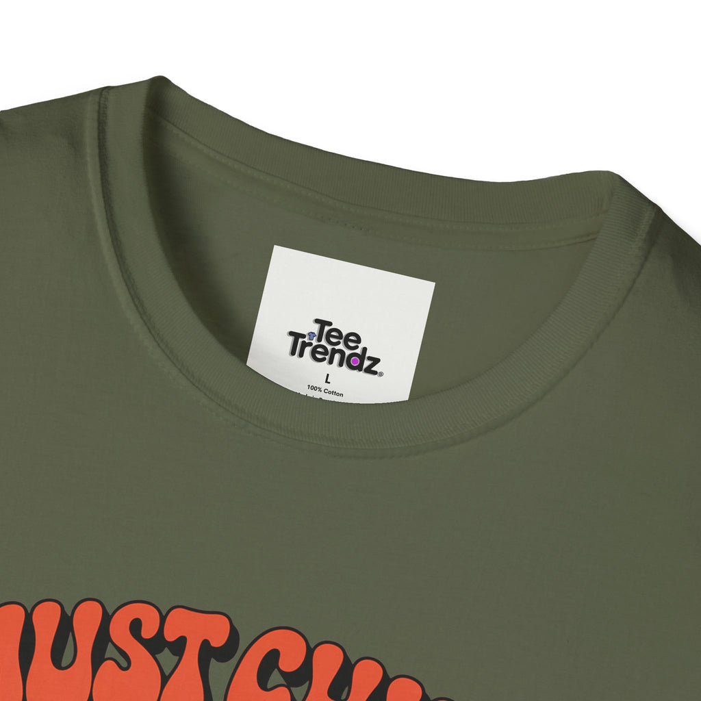 Just Chill Do Not Disturb T-Shirt — Relaxed Frog Graphic Tee