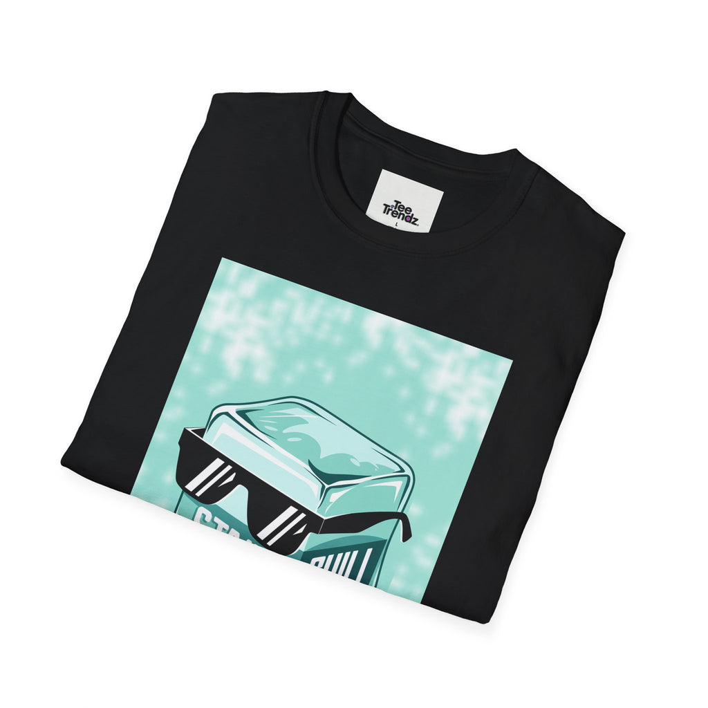 Stay Chill Ice Cube T-Shirt — Retro Sunglasses Graphic Tee