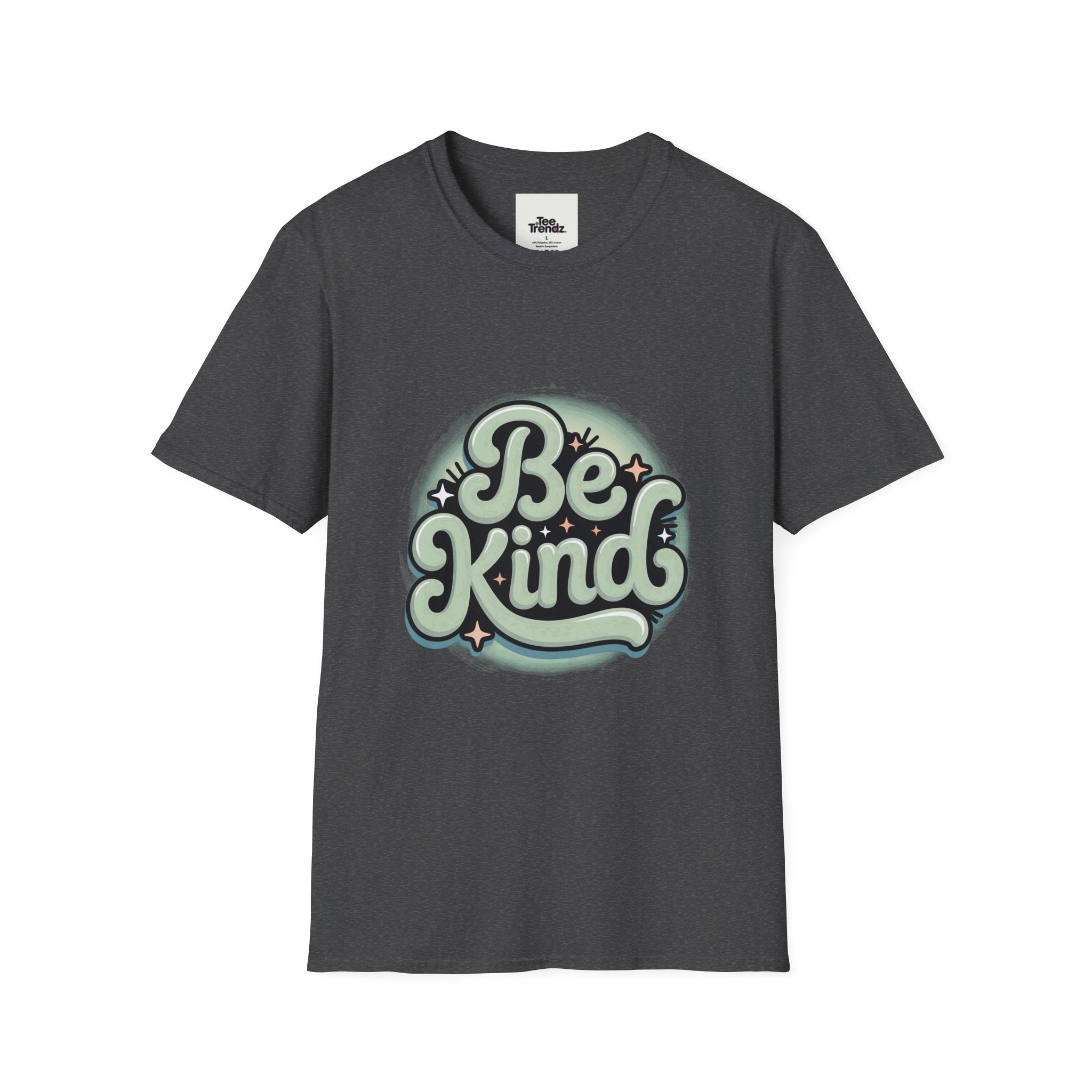 Be Kind T-Shirt — Retro Script Kindness Tee