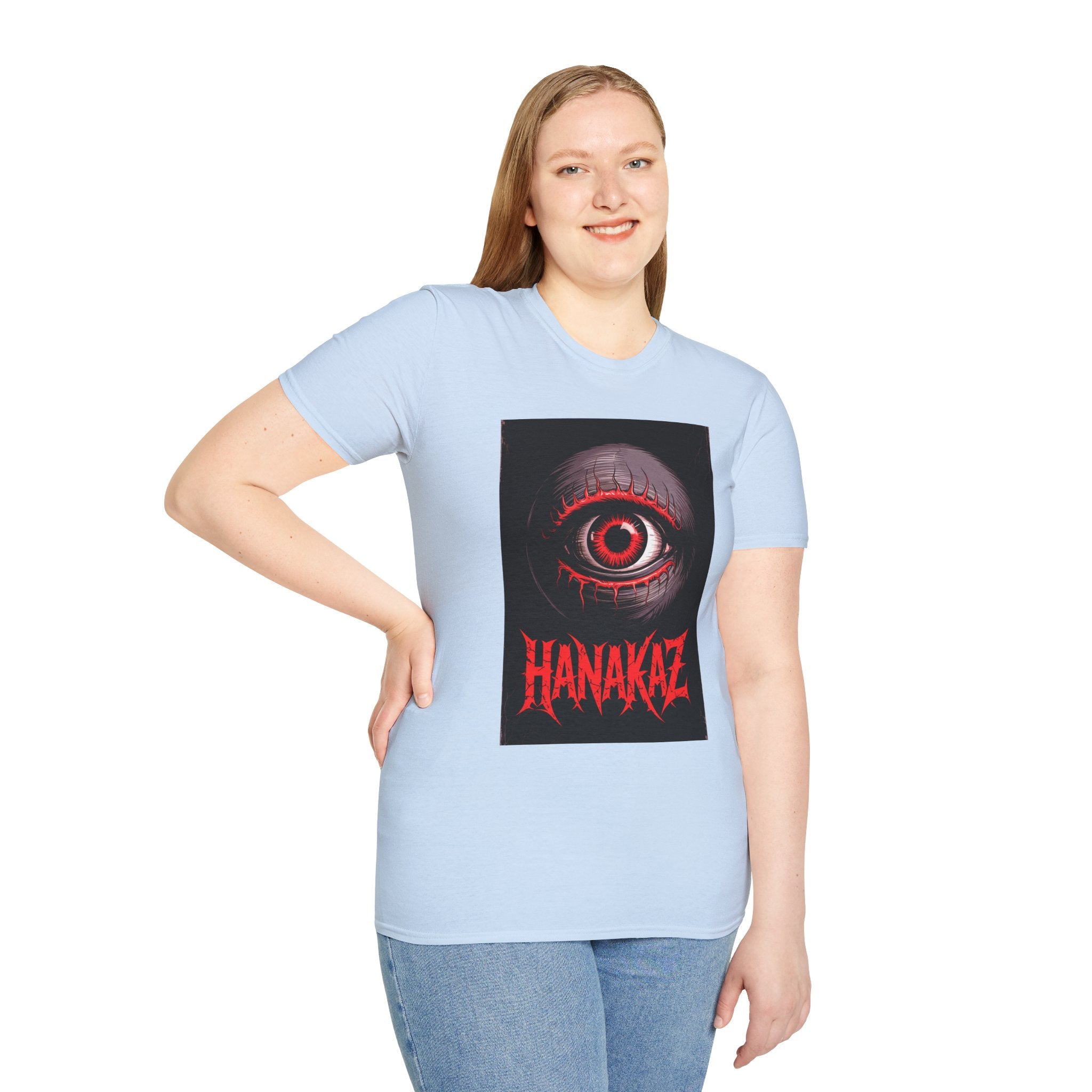 Hanakaz Red Eye Graphic T-Shirt