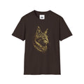 Lynx Sketch T-Shirt — Minimal Wildlife Illustration Tee