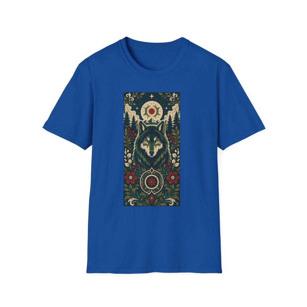 Wolf Spirit T-Shirt — Mystic Forest Moon Graphic
