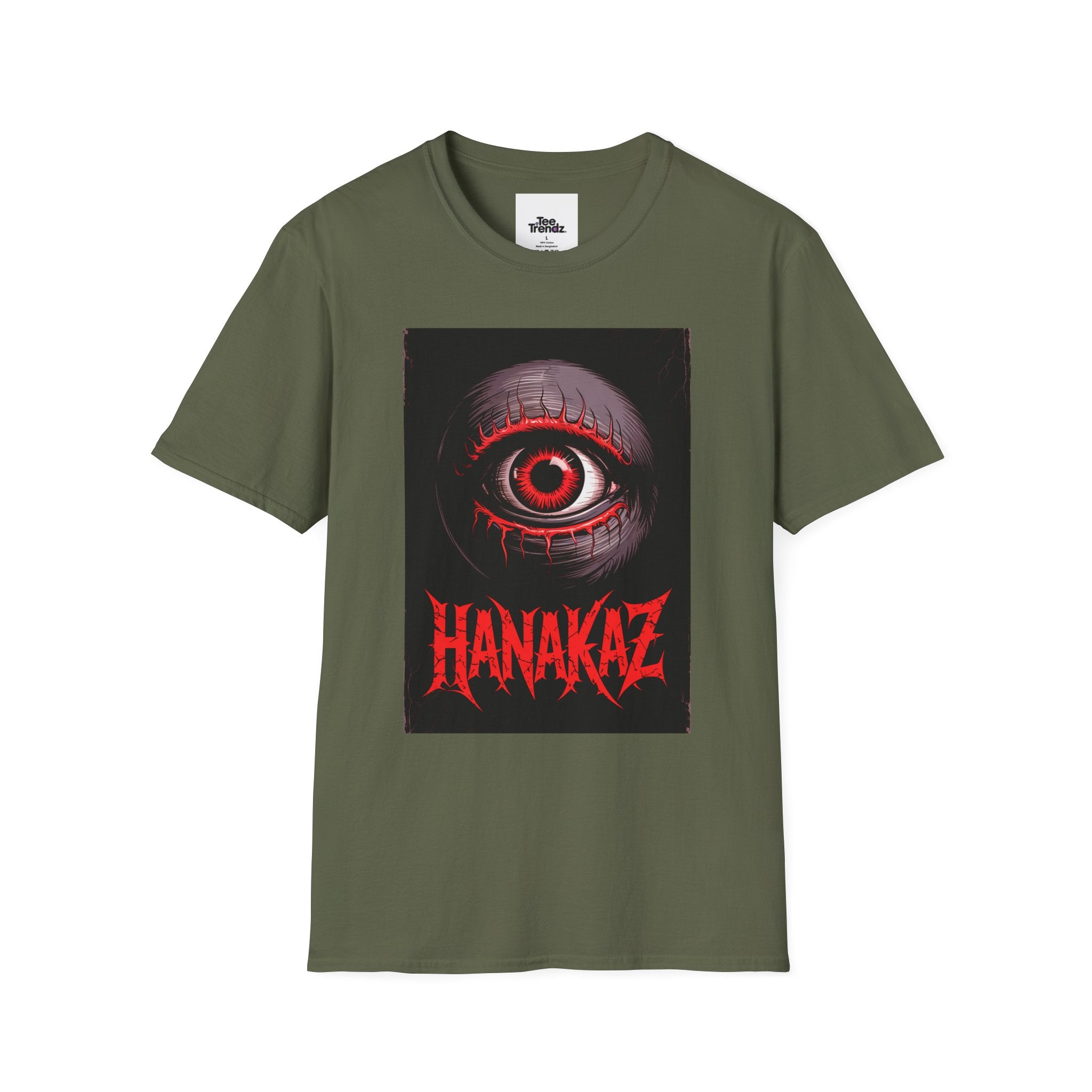 Hanakaz Red Eye Graphic T-Shirt
