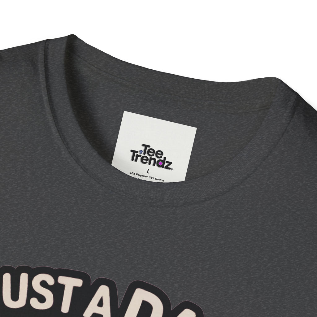 Dad T-Shirt — “Just a Dad Who Always Came Back With the Milk” Vintage Raccoon Design