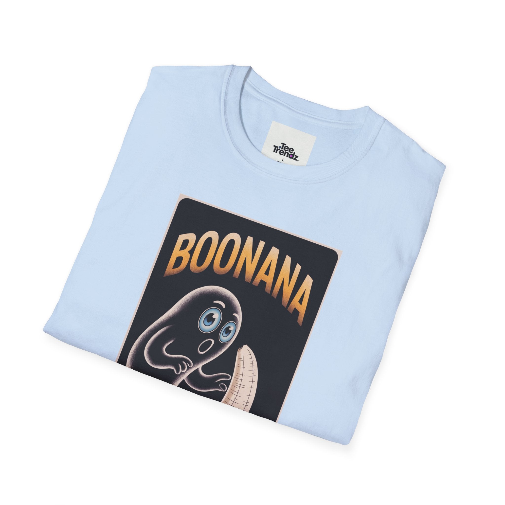 T-Shirt — "Boonana" Ghost with Banana Retro Graphic