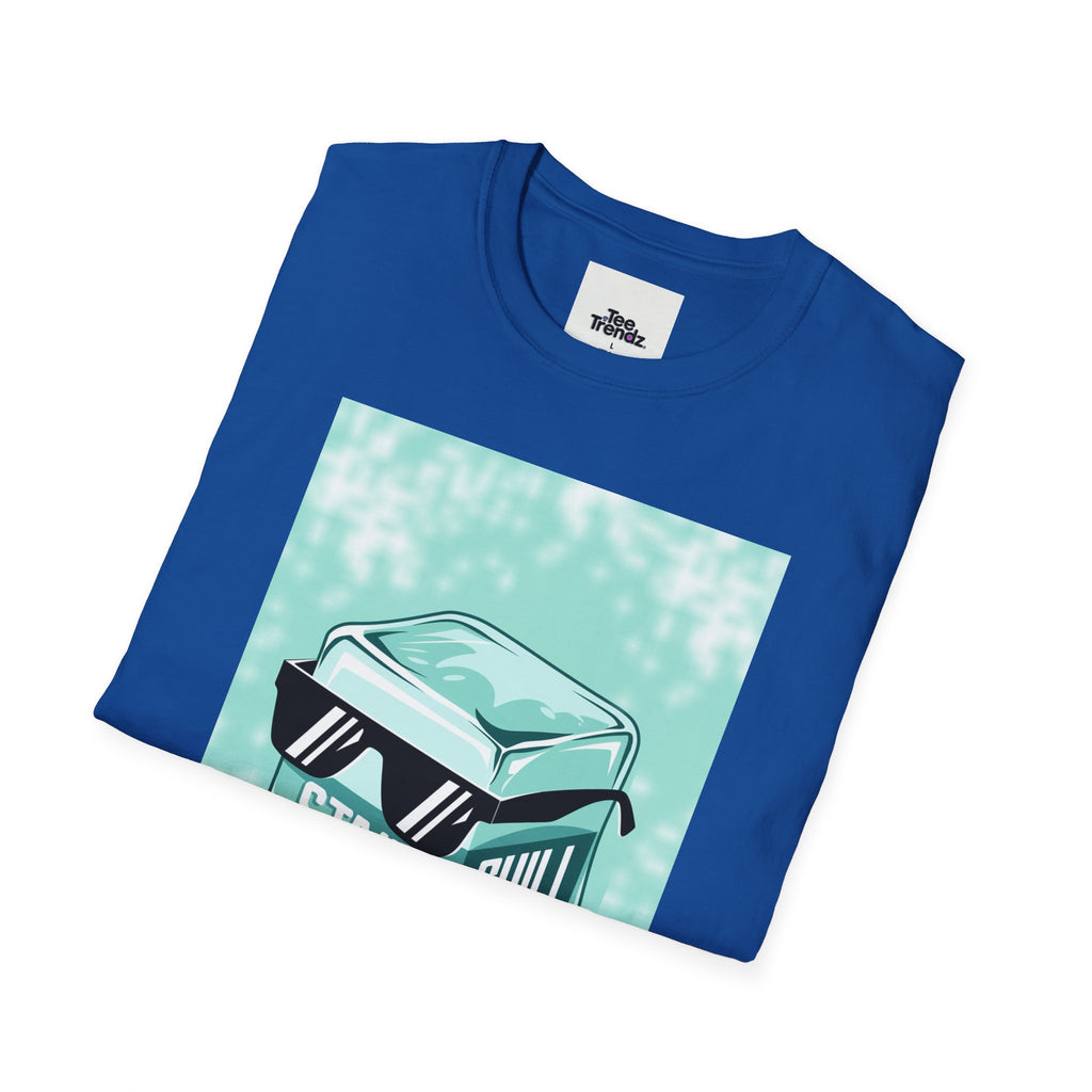 Stay Chill Ice Cube T-Shirt — Retro Sunglasses Graphic Tee