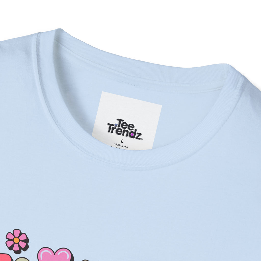 Flower Girl T-Shirt — Cute Retro Floral Wedding Tee for Kids