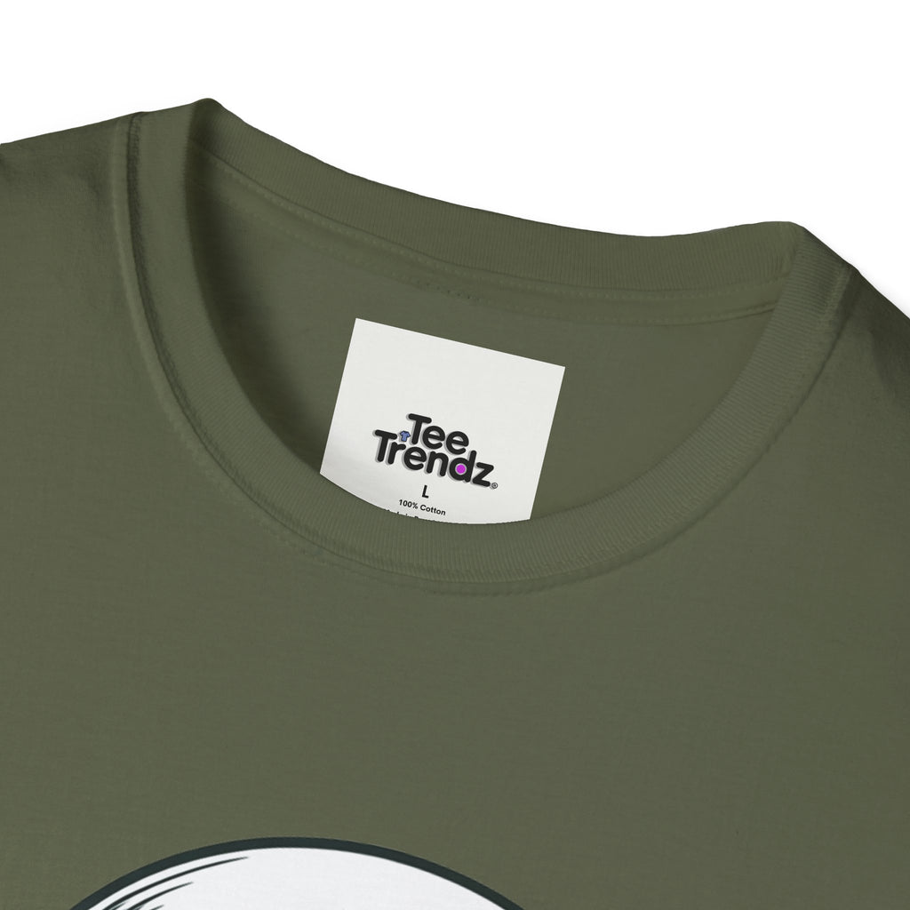 Skull with Sunflower Graphic T-Shirt