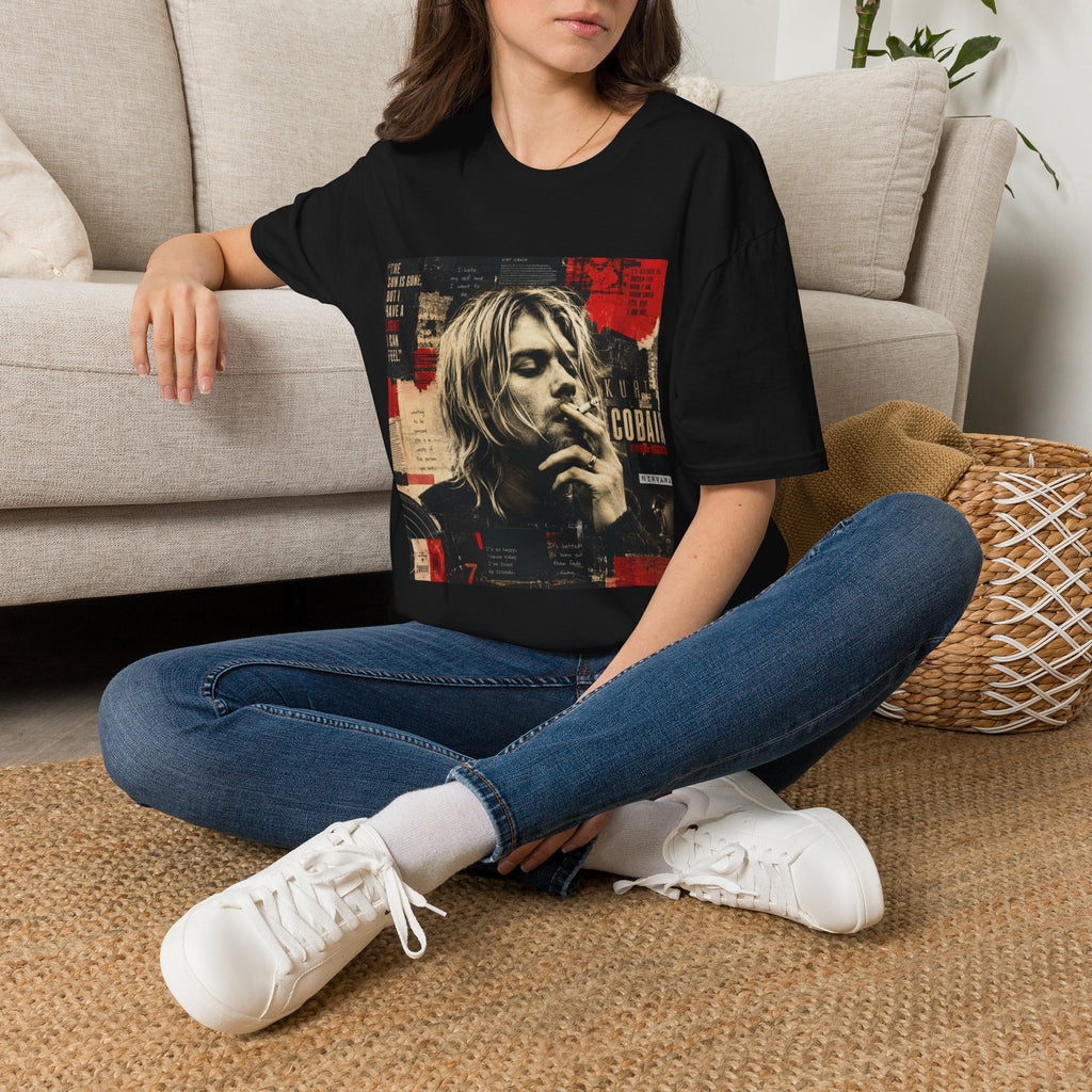 Vintage Grunge Band Portrait T-Shirt