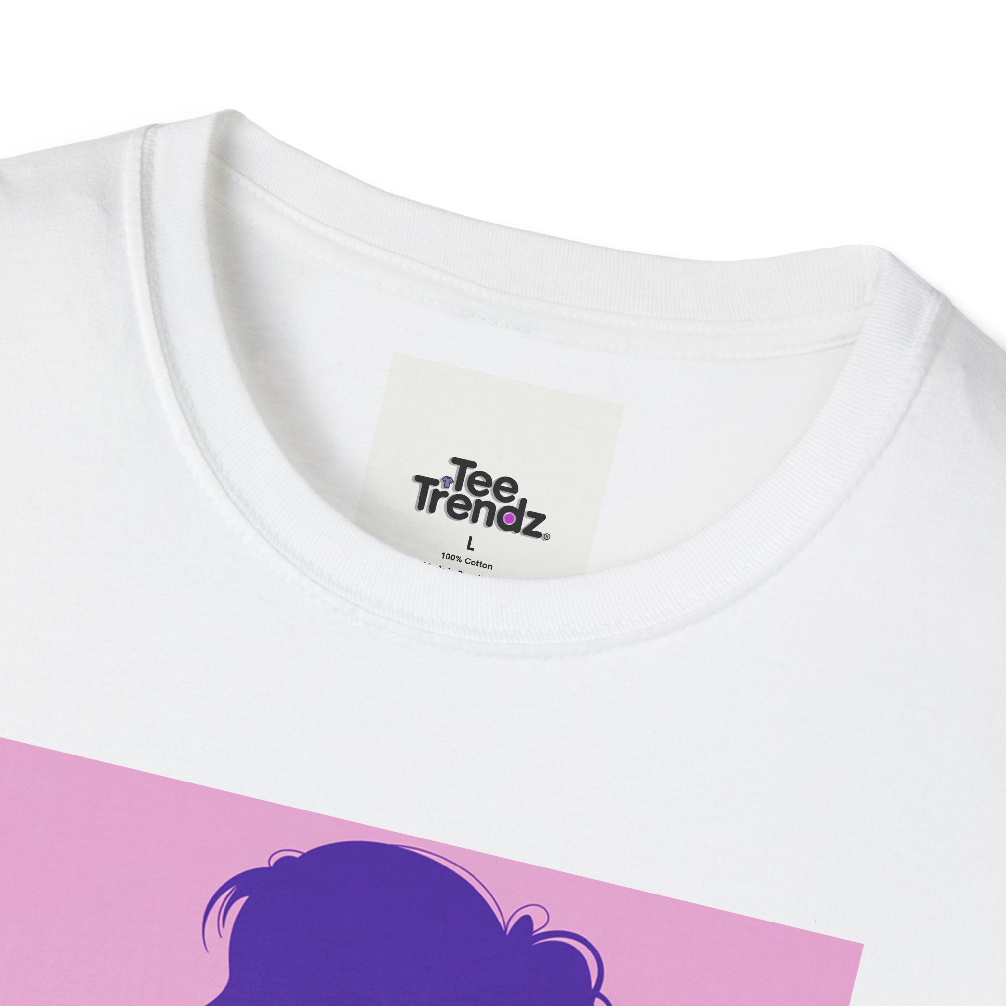 Floral Silhouette T-Shirt — Woman in Bloom Graphic Tee