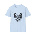 Beware of Dogs T-Shirt — Cute Dog Face Graphic Tee for Dog Lovers