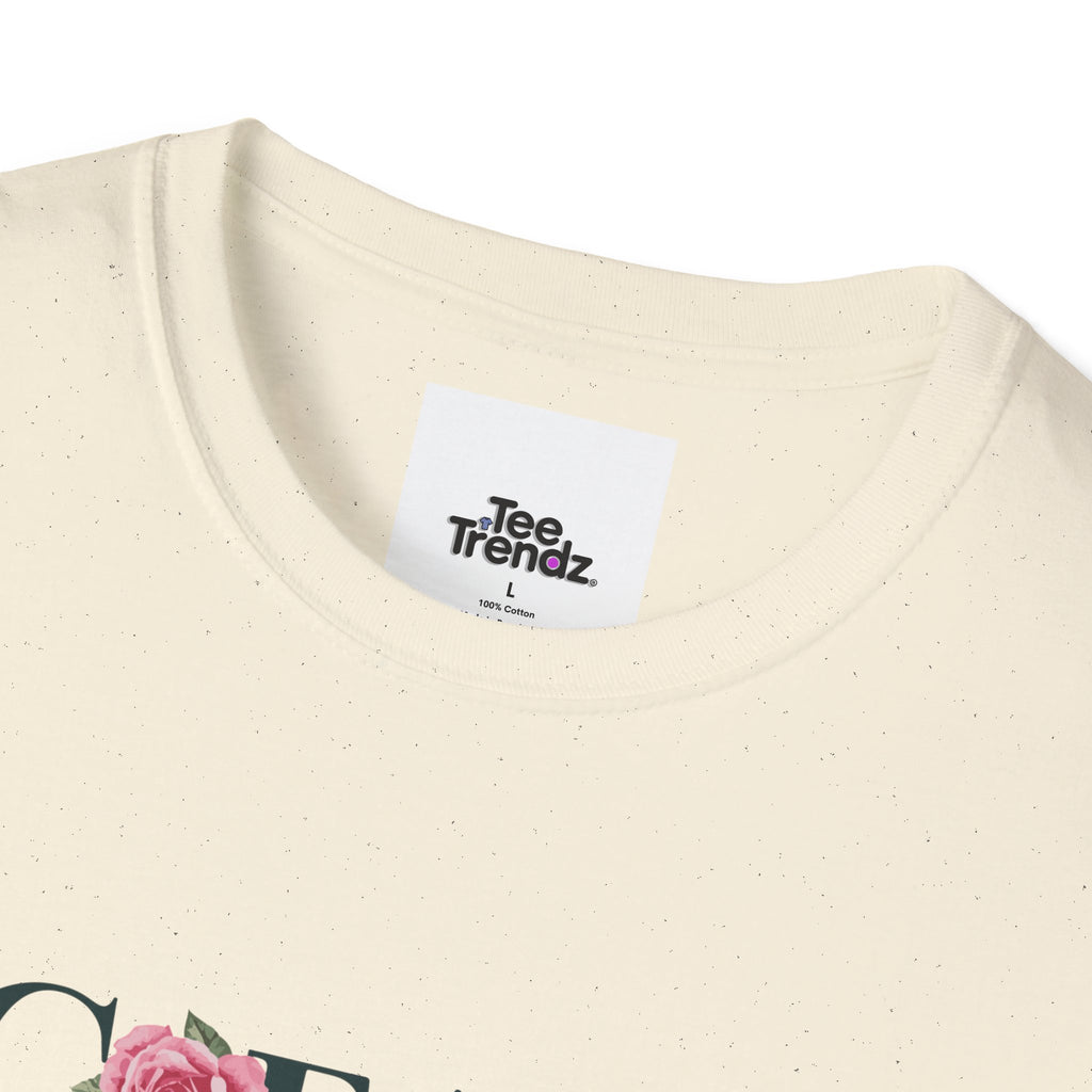 Create Your Own Future T-Shirt — Floral Motivational Tee