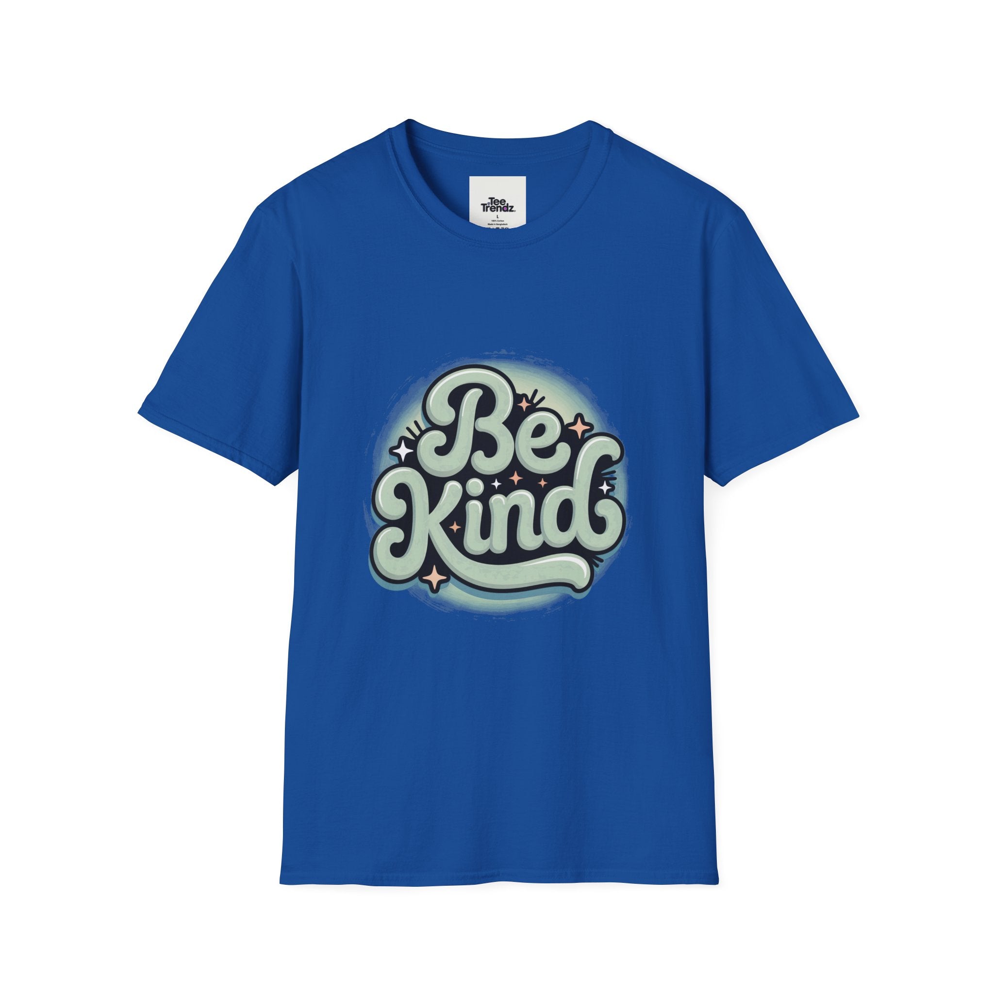 Be Kind T-Shirt — Retro Script Kindness Tee