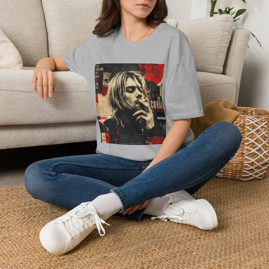 Vintage Grunge Band Portrait T-Shirt