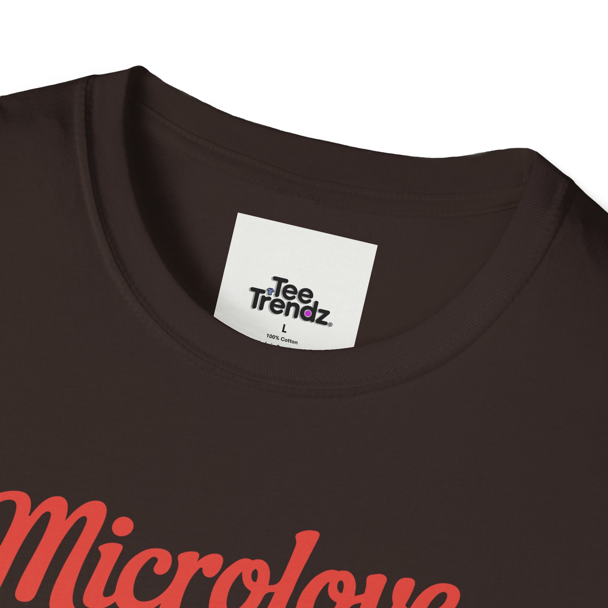 T-Shirt — "Microlove" Cute Mushroom Capsule Graphic Tee
