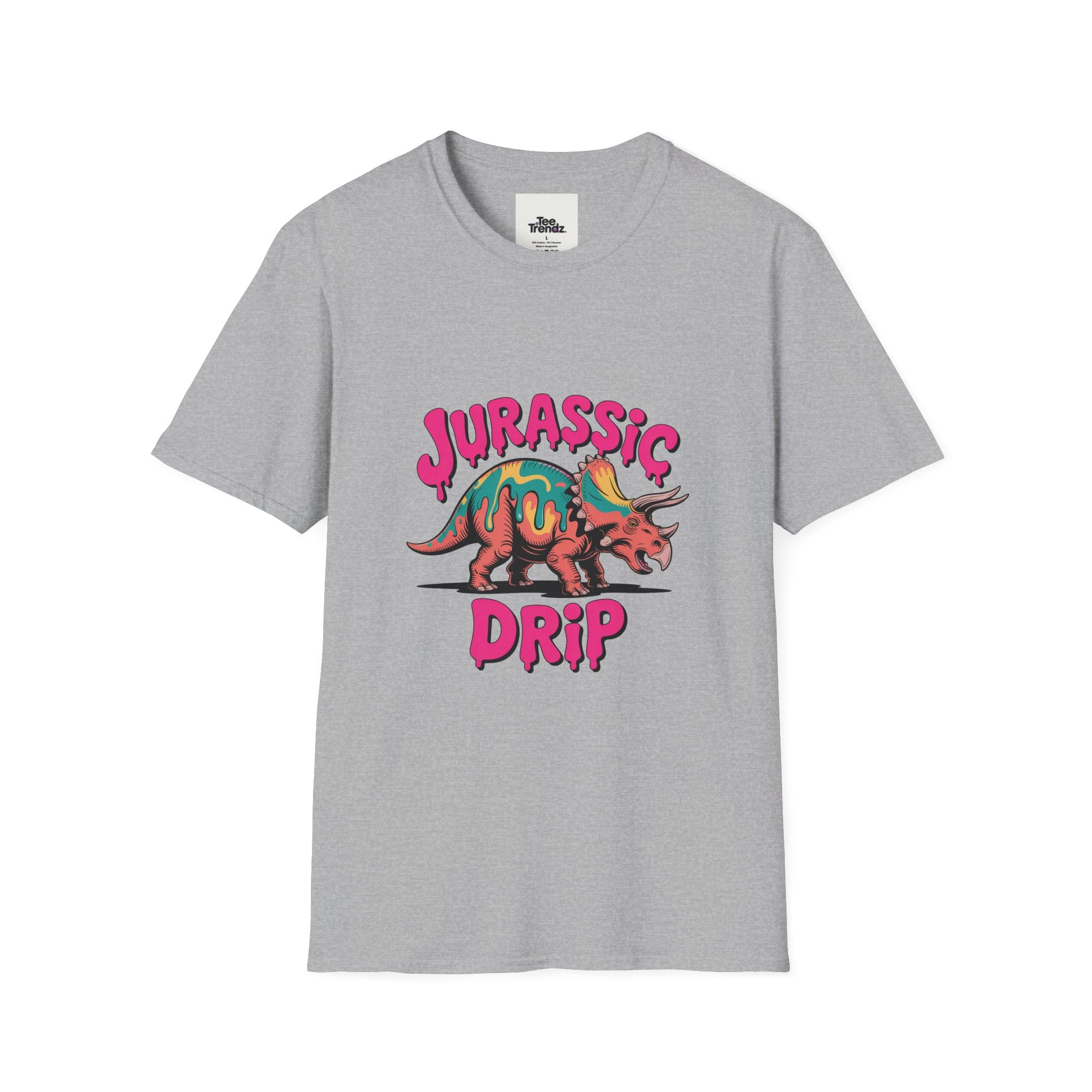 Jurassic Drip Triceratops T-Shirt