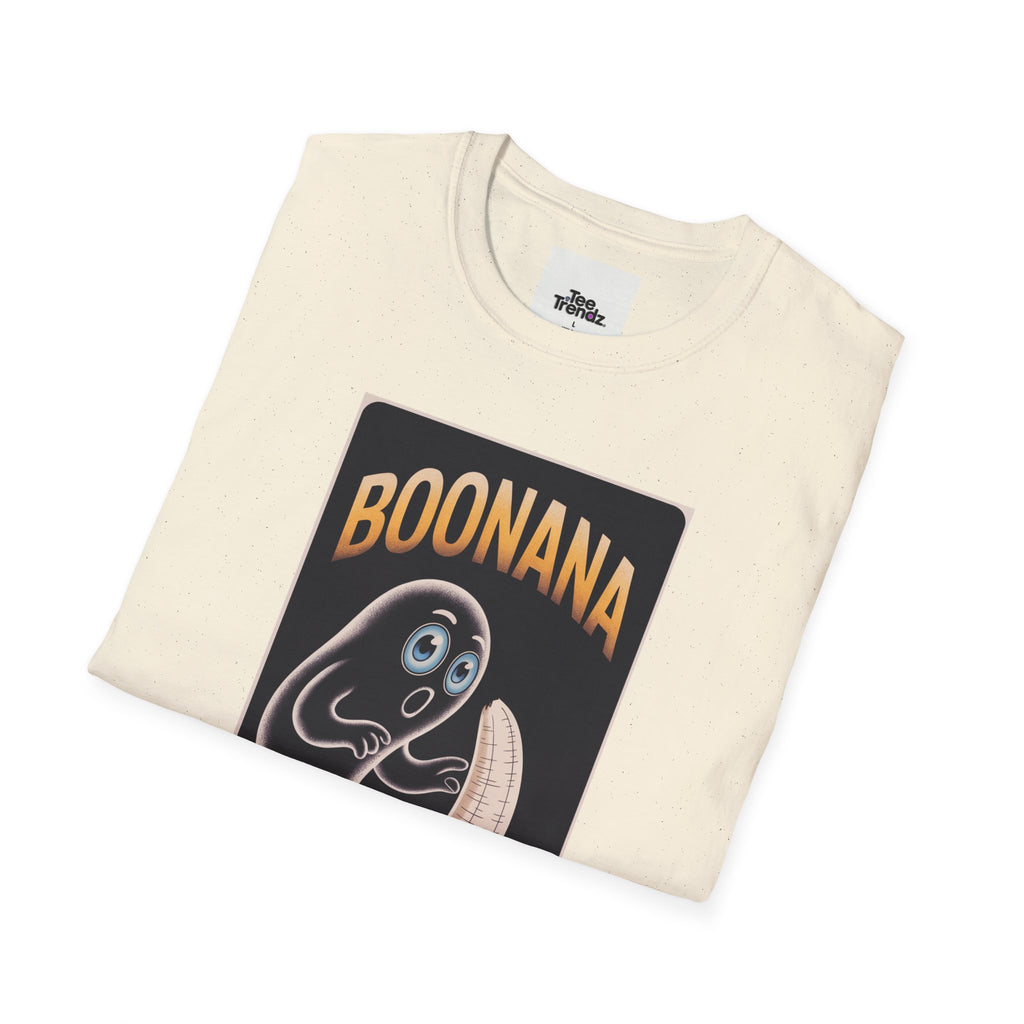 T-Shirt — "Boonana" Ghost with Banana Retro Graphic