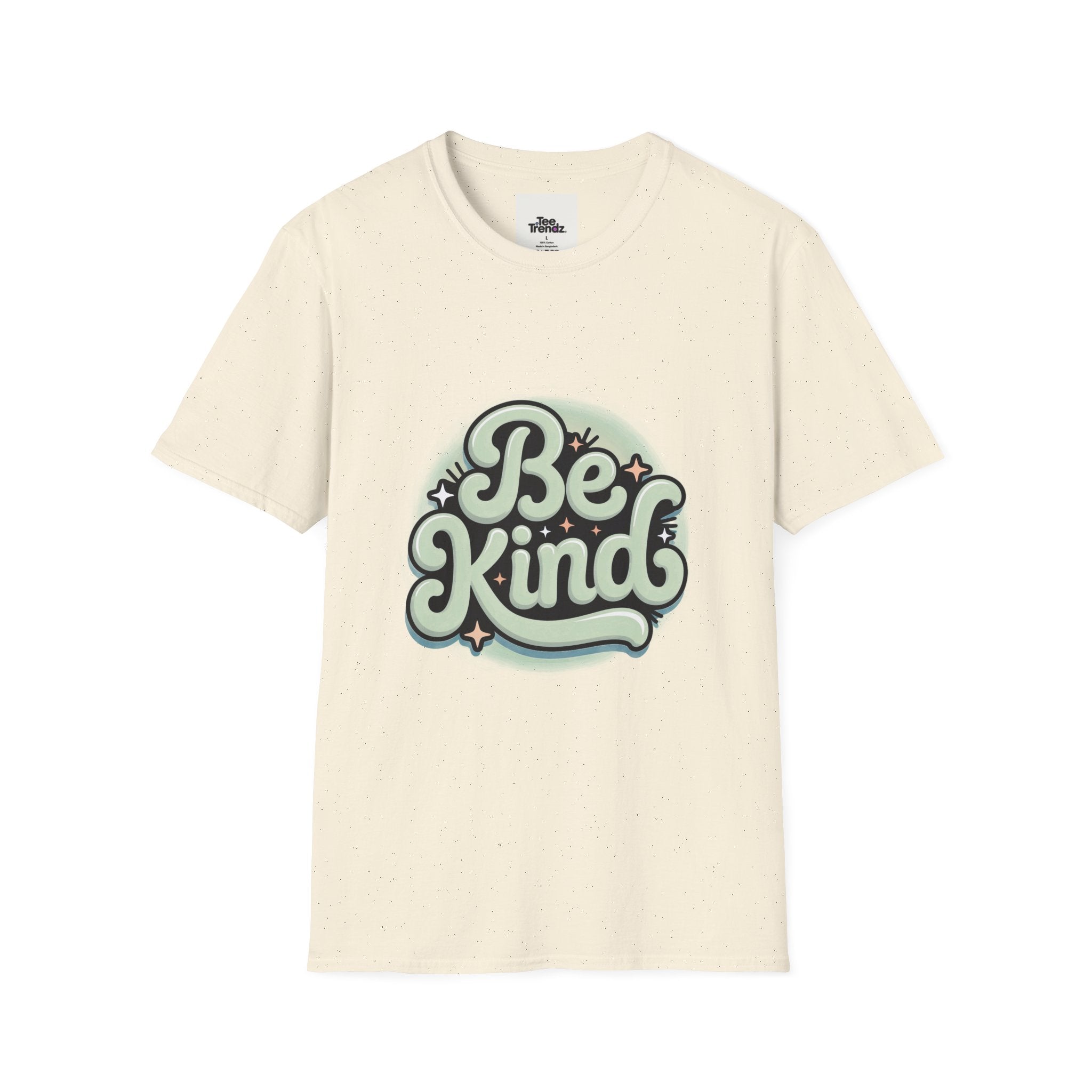 Be Kind T-Shirt — Retro Script Kindness Tee