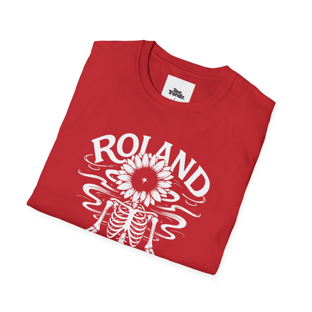 Roland “Fucking Hot” Graphic T-Shirt — Skeleton Sunband Tee