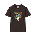 Floral Frida-Inspired Portrait T-Shirt