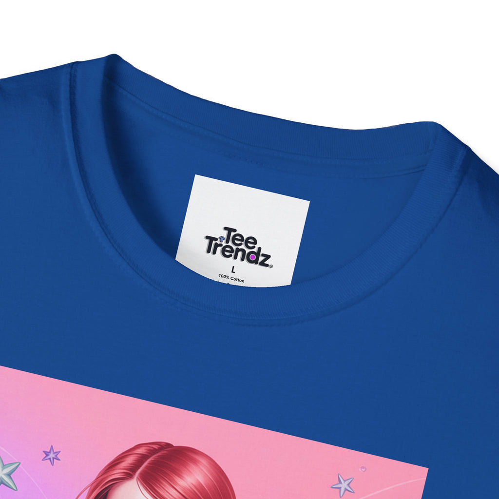 Mermaid Fantasy T-Shirt — Pastel Cosmic Sea Girl Graphic Tee