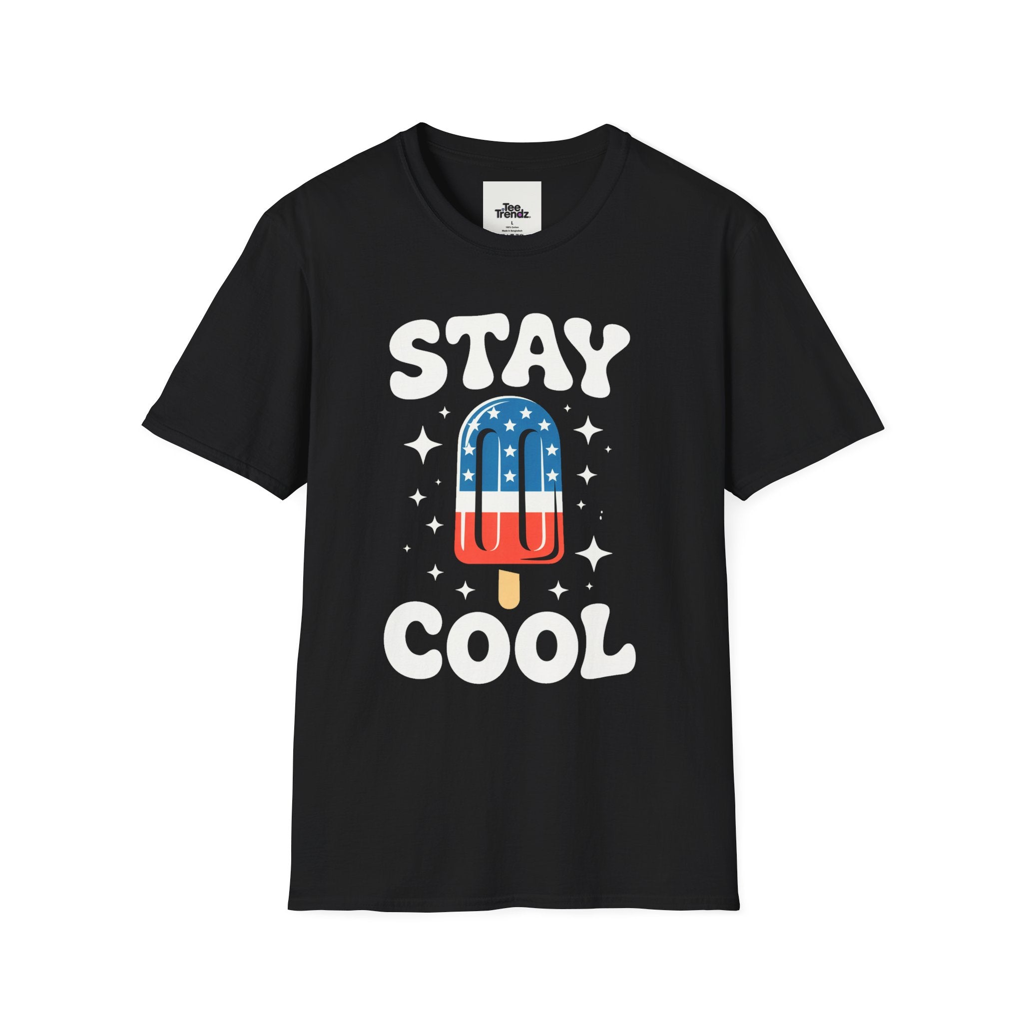 Stay Cool Popsicle T-Shirt — Retro Summer Graphic Tee